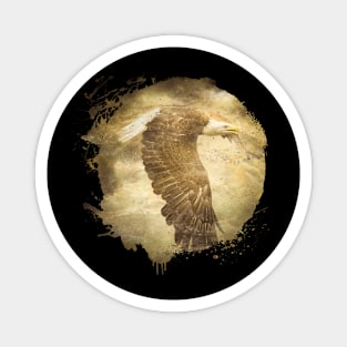 Golden Eagle Bird Animal Wildlife Forest Nature Outdoors Magnet